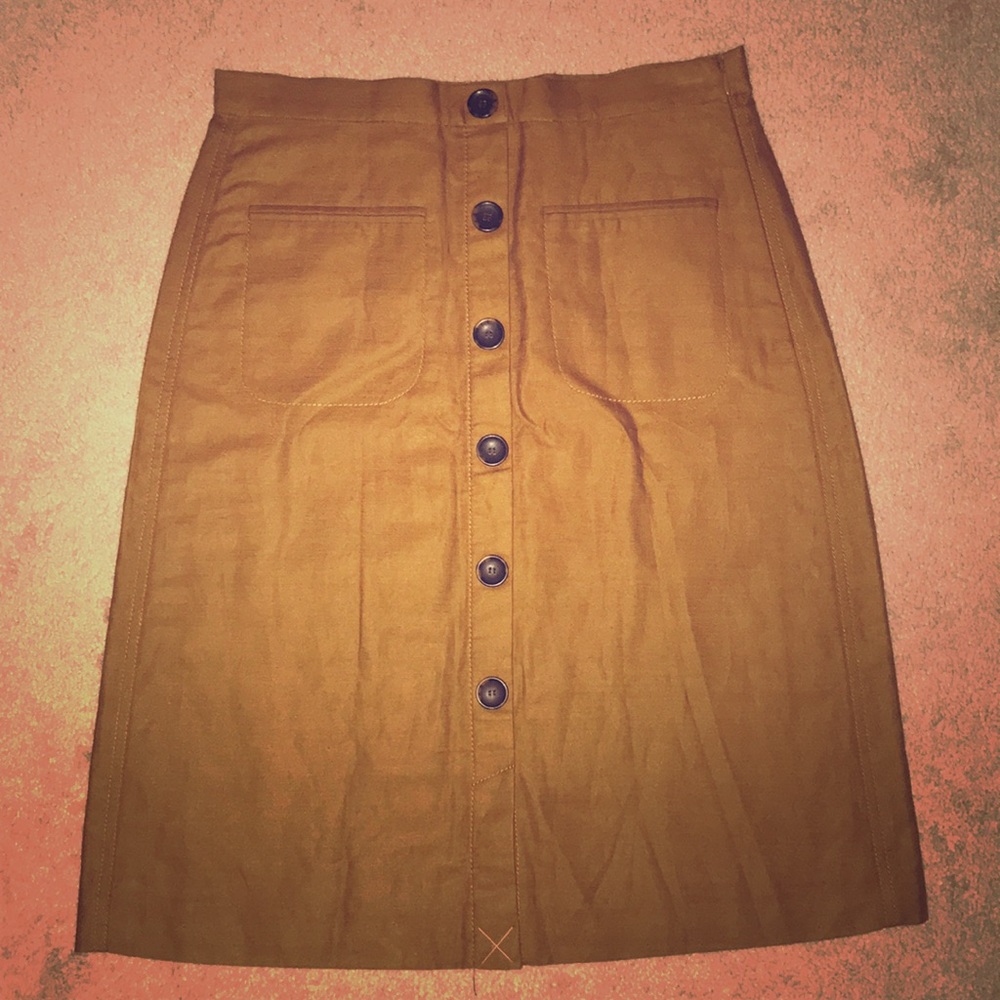 Ann Taylor BRAND NEW! Knee length skirt - Picture 2 of 4